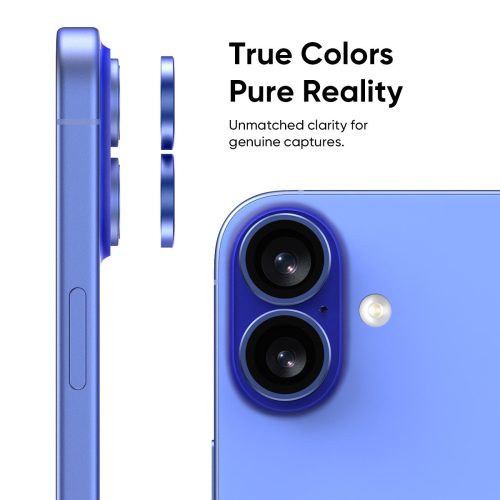 16hero1NanoArmourHeropicturesiPhone16CameraProtectorAnti ReflectiveEasytoinstall Blue optimize