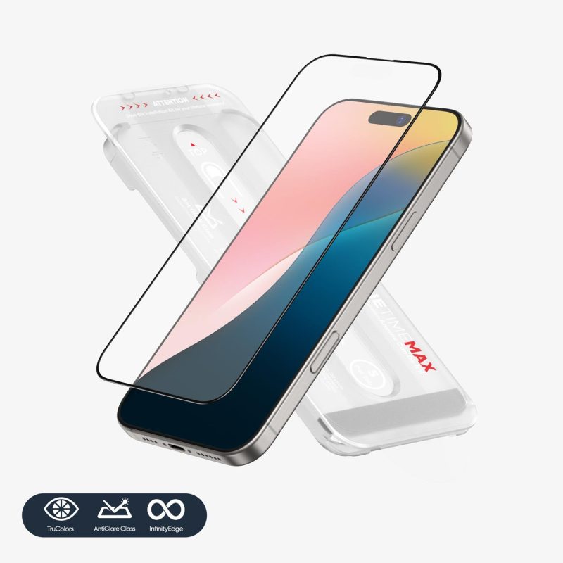 FLOLAB ONETIME MAX Best iPhone 16 Screen Protector Clear Anti Glare fa7e499c daed 4334 ad06 173bfe5c75bf