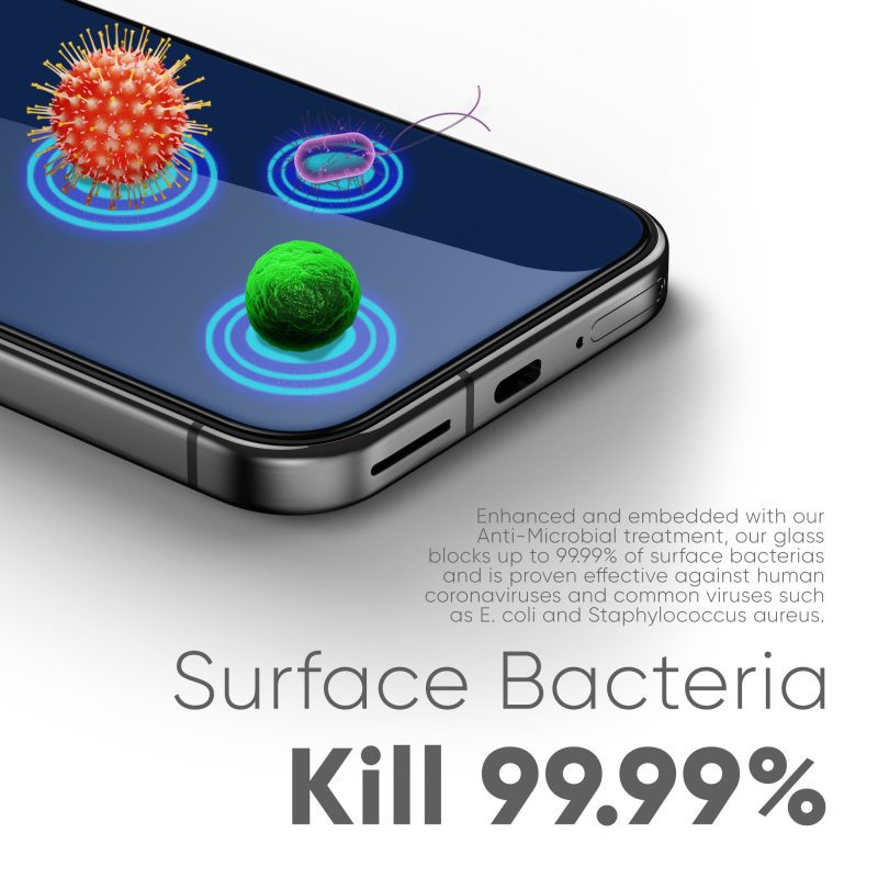 FLOLAB Pixel9 Pro Series Anti Bacterial Features