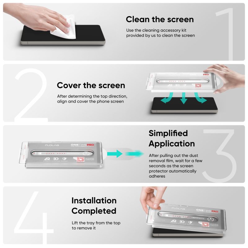 FLOLABNanoArmourONETIMEPROSamsungGalaxyS25UltraAnti ReflectiveScreenprotectorAnti Rainbow optimize 5 de9c38f8 65b2 497b bb32 85acdcdc07df