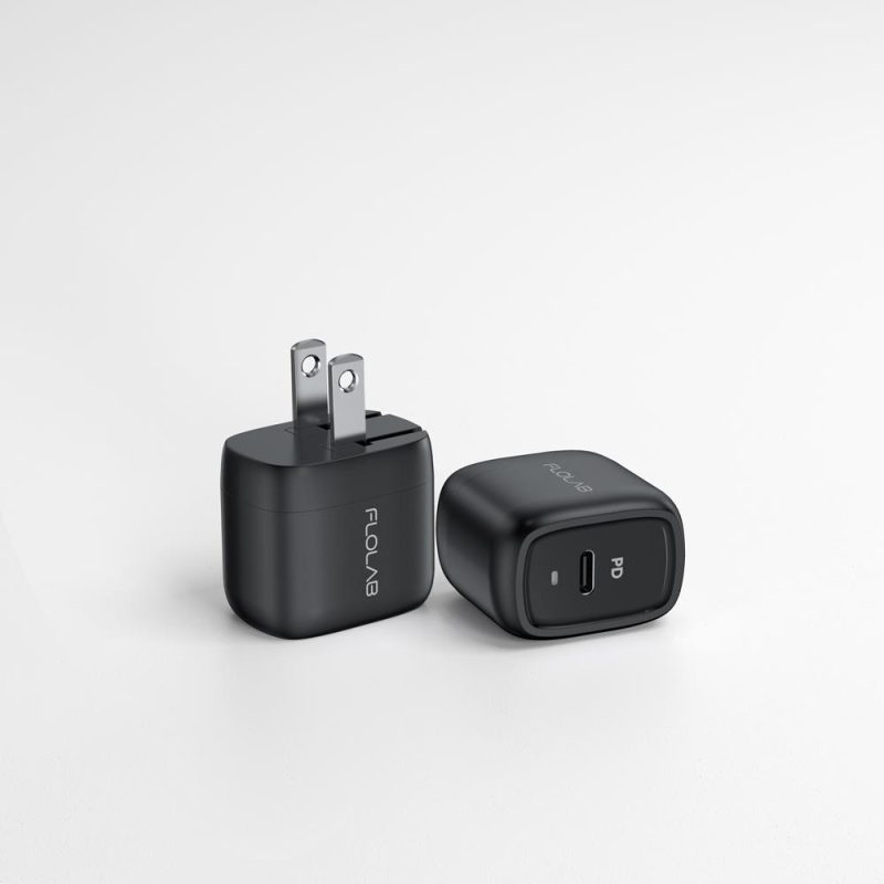 FLOLAB PD 20W Wall Charger Black 3