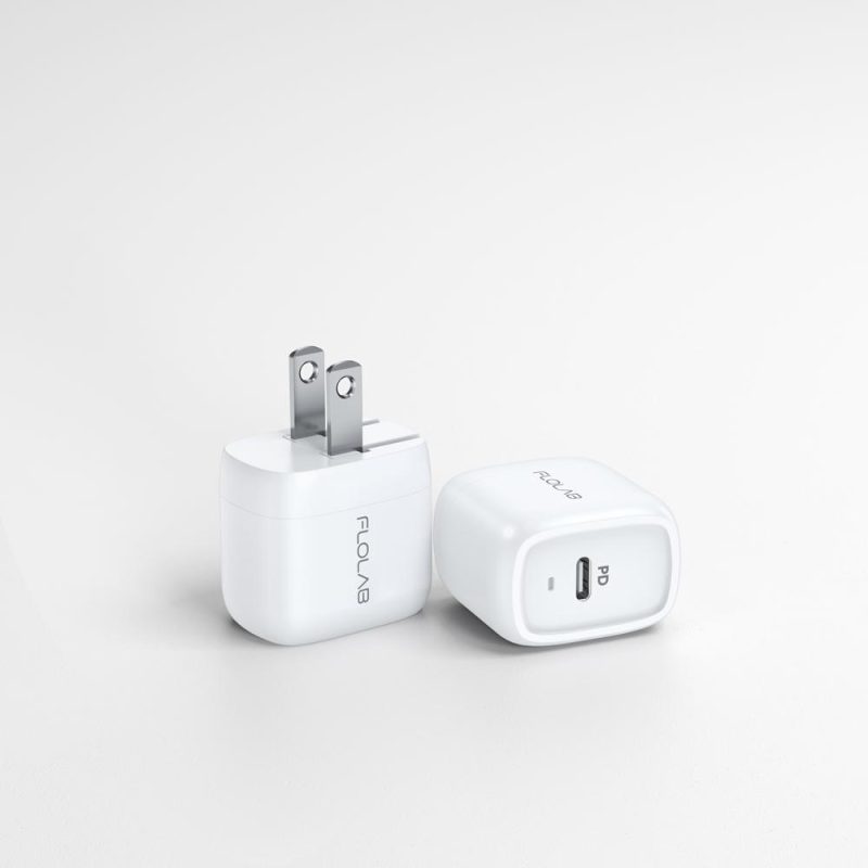 FLOLAB PD 20W Wall Charger White 3