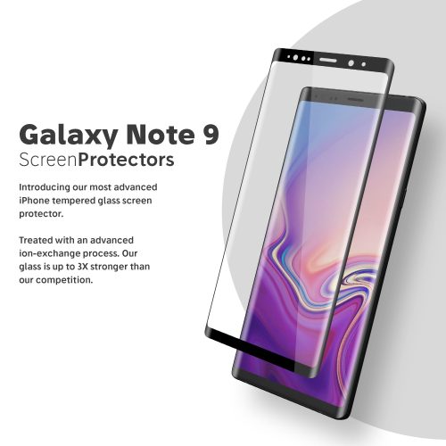 Feature Samsung note9 clear 3D