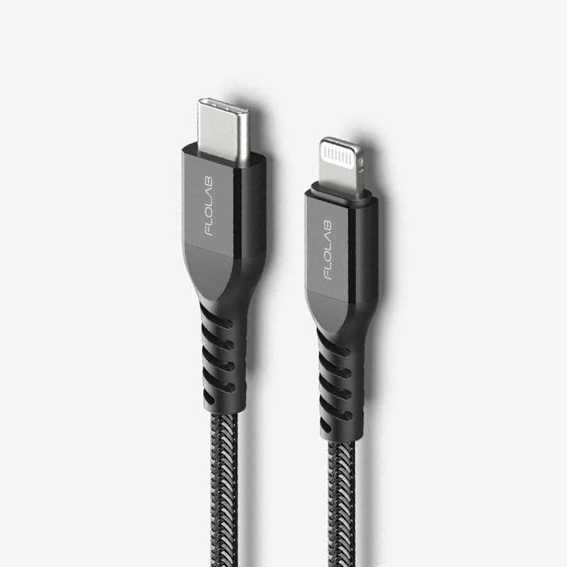 TypeC to Lightning cable black thumbnail bf362a00 5b20 4e6e 9991 6aa4dee27491