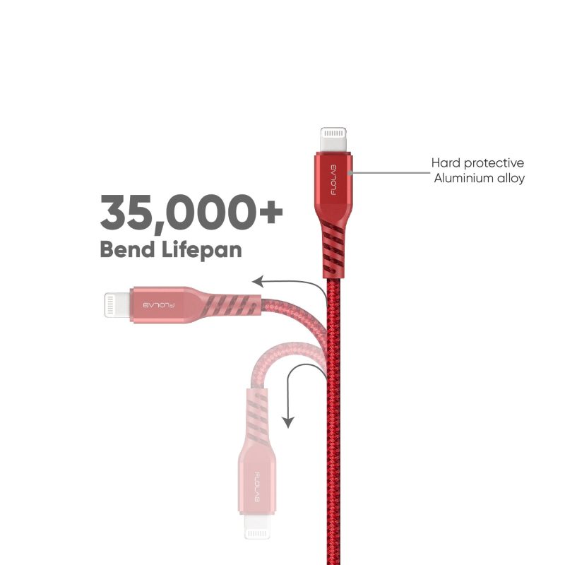 TypeC to Lightning cable red thumbnail 2