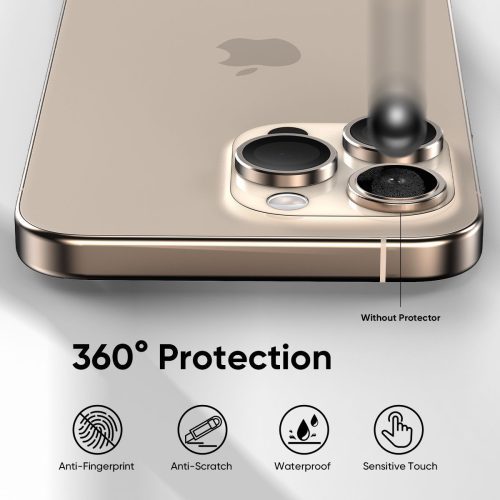 hero3FLOLABNanoArmourBestiPhone16ProiPhone16ProMaxCameraLensProtector DesertTitanium 1 optimize