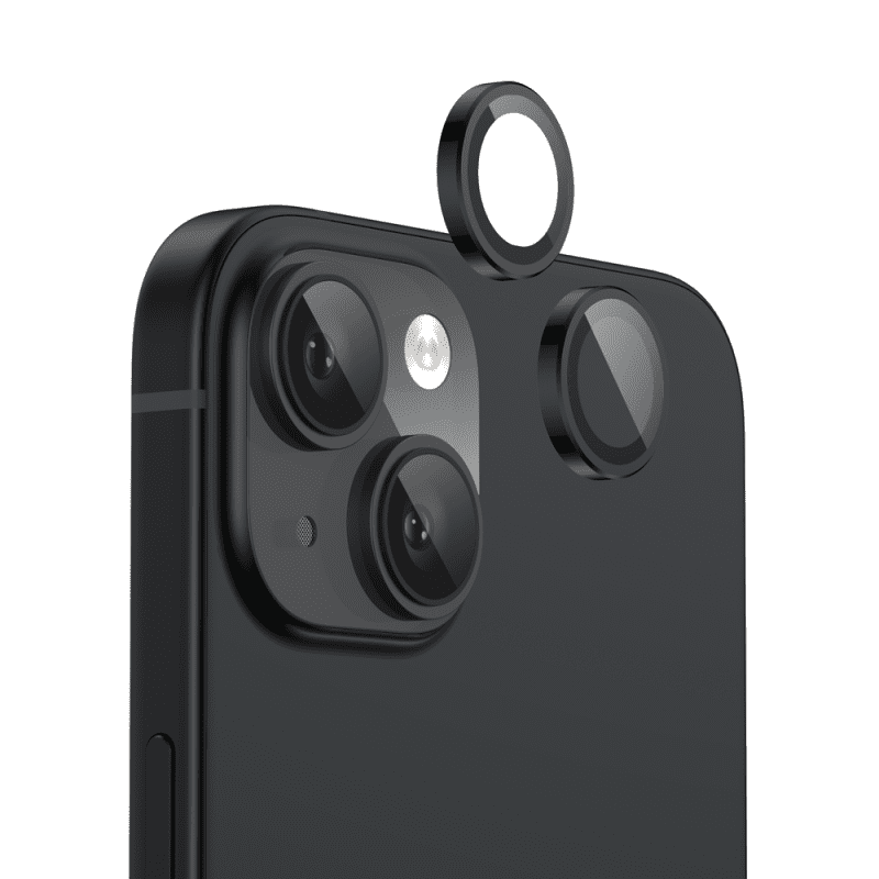 iPhone 15 iPhone 15 Plus Camera Lens Protector Hero Black