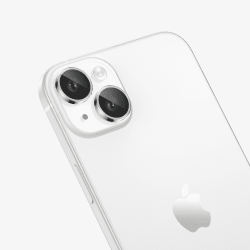 iPhone 15 iPhone 15 Plus Camera Lens Protector White 3