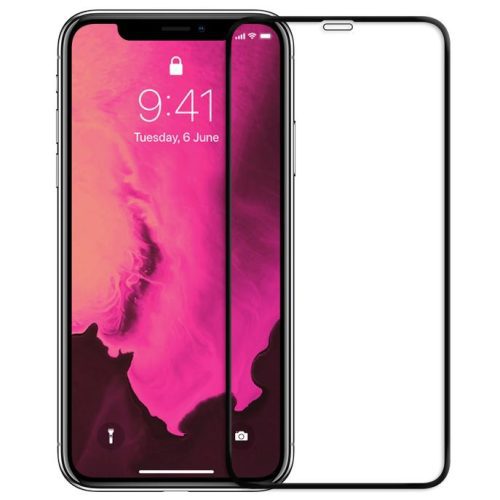 iphone x red lava full cover 3d