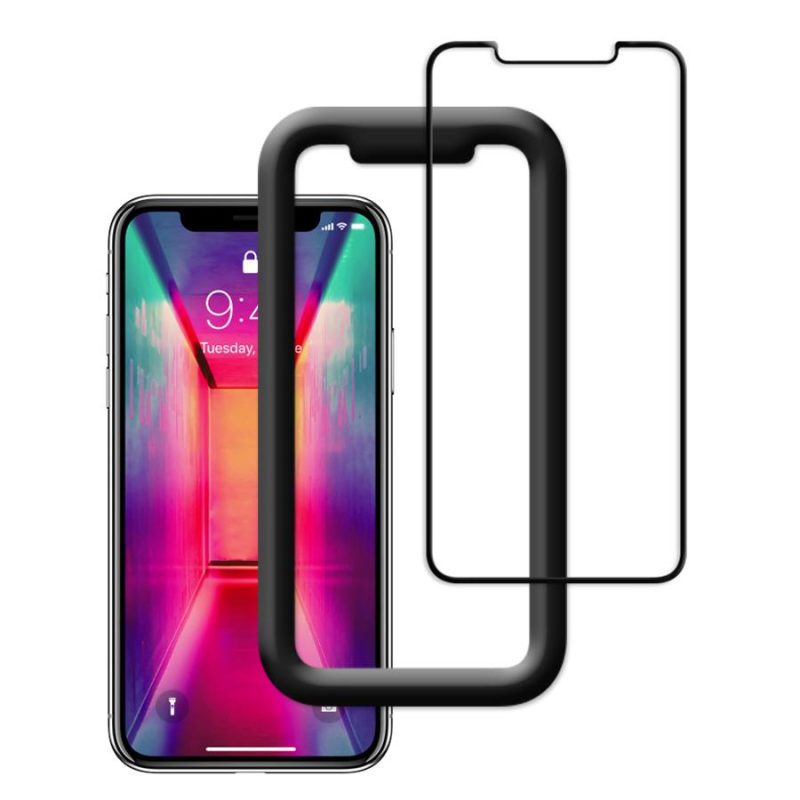 iphone xs case friendly screen protector